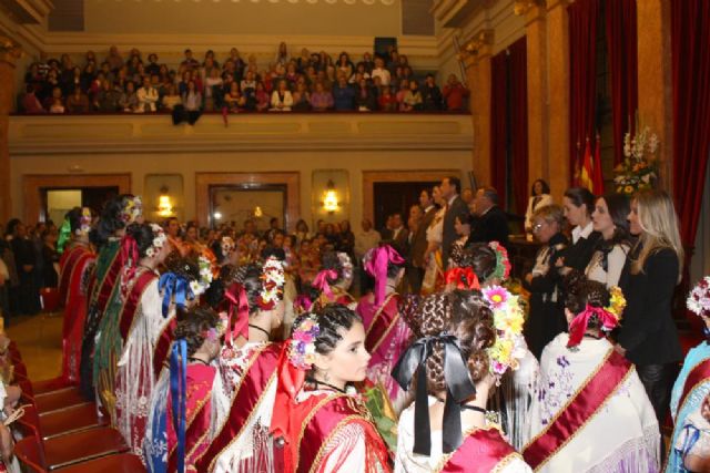 El Alcalde preside la recepción a las candidatas infantiles y mayores a Reina de Huerta - 1, Foto 1