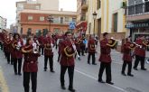 El décimo Encuentro Juvenil de Bandas de Tambores y Cornetas congregó a más de 200 músicos integrantes de bandas de la Región de Murcia y Andalucía