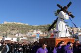 Puerto Lumbreras celebra el Va Crucis por el casco antiguo y hasta el entorno del Castillo de Nogalte recientemente rehabilitado