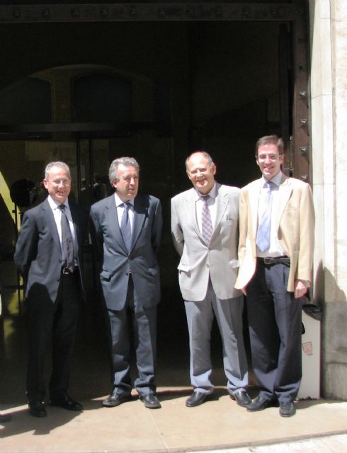 El presidente de la CHS se reúne con el consejero de Agricultura y Agua de la Región de Murcia - 1, Foto 1