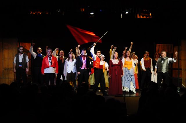 El grupo Ahora Teatro de La Palma representa en el Nuevo Teatro Circo de Cartagena La miserable vida - 1, Foto 1