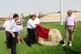 Inaugurada la nueva rotonda de acceso a las urbanizaciones molinenses de La Alcayna y Altorreal desde el municipio de Murcia