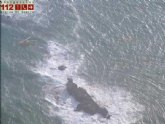 Rescatadas tres personas que haban quedado aisladas en unas rocas en la Playa de Galua