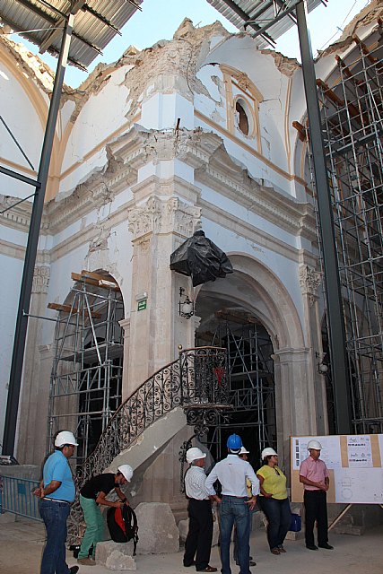 Las obras de restauración de las Iglesias de Lorca, afectadas por los terremotos, continúan a buen ritmo - 2, Foto 2