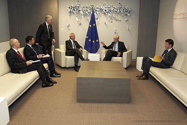 Valcárcel y Van Rompuy defienden la importancia de la política de cohesión europea para superar la crisis económica - 1, Foto 1