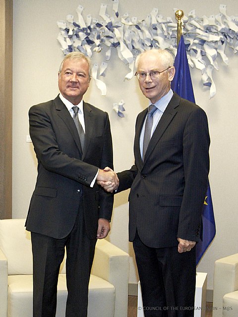 Valcárcel y Van Rompuy defienden la importancia de la política de cohesión europea para superar la crisis económica - 2, Foto 2