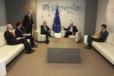 Valcárcel y Van Rompuy defienden la importancia de la política de cohesión europea para superar la crisis económica