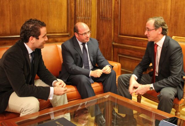 Pedro Antonio Sánchez se reúne con Alfonso Alonso, portavoz del PP en el Congreso - 1, Foto 1