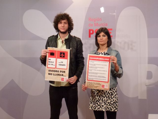 #EmigroPorNoLlorar, campaña de JSRM para denunciar el drama del desempleo juvenil - 1, Foto 1