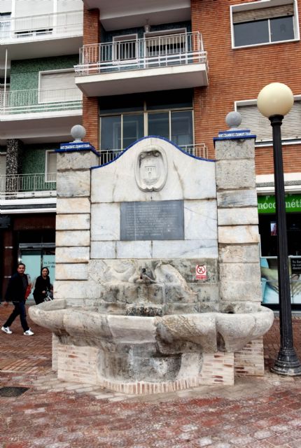 El Pilón de los Burros luce restaurado en la Plaza de España - 3, Foto 3