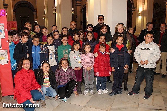 Escolares de los colegios de Totana participan en el concurso de dibujo y artes plásticas Santa Eulalia y los niños que promueve la Fundación La Santa - 1, Foto 1