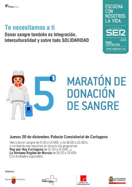 Preparada la V edición del Maratón de donación de sangre en el Palacio Consistorial - 3, Foto 3