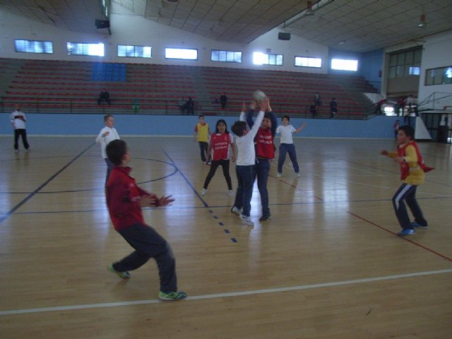 La concejalía de Deportes organizo la primera jornada de la fase local de balonmano alevín de deporte escolar - 3, Foto 3