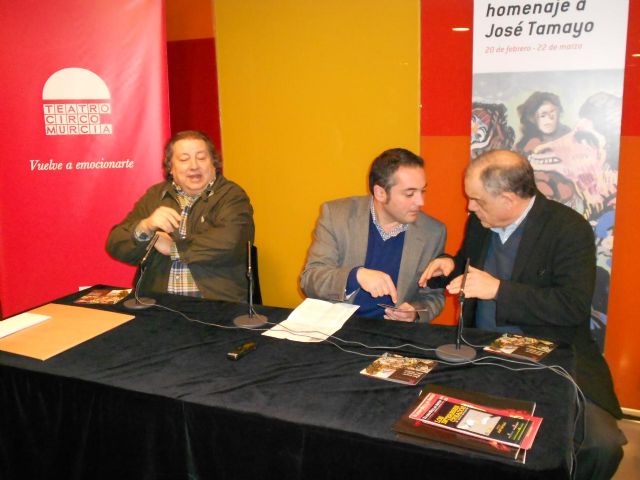 Los trabajos de Pepe Lucas para la puesta en escena de José Tamayo ya pueden verse en Teatro Circo Murcia - 1, Foto 1