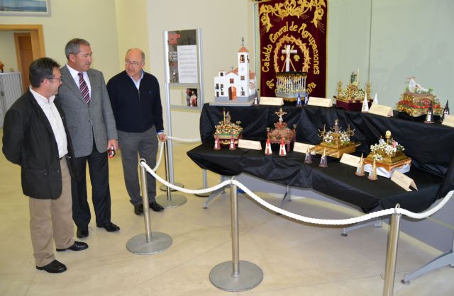 El CIT acoge una exposición de maquetas de tronos de la Semana Santa pinatarense - 1, Foto 1