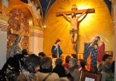 Inaugurada la nueva imagen de la Capilla del Santsimo Cristo de la Fe y Mara Santsima de la Piedad