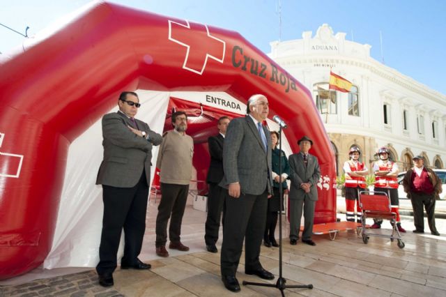 Cruz Roja de Cartagena mejorará sus servicios gracias al primer hospital de campaña - 1, Foto 1