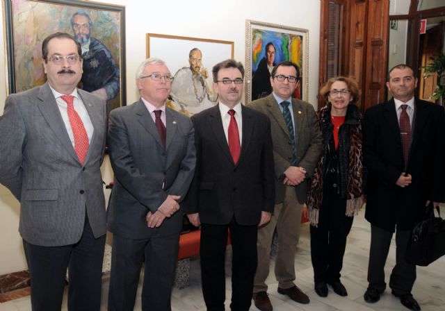 El rector de una universidad de Letonia visita la Universidad de Murcia para la firma de un convenio de colaboración - 2, Foto 2