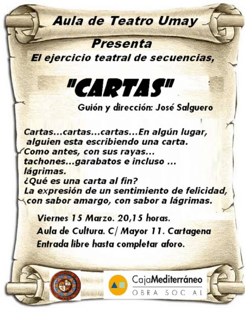 El Aula Umay de Teatro representa Cartas - 1, Foto 1