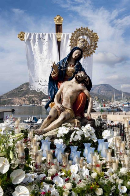 Los cartageneros de Tarragona homenajean a la Virgen de la Caridad - 1, Foto 1