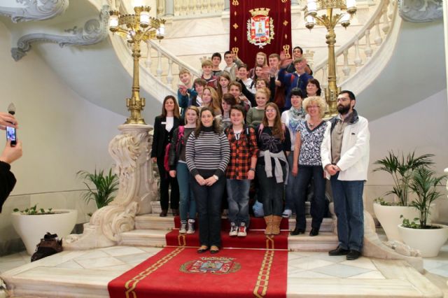 Visita de alumnos ingleses al Palacio Consistorial - 3, Foto 3