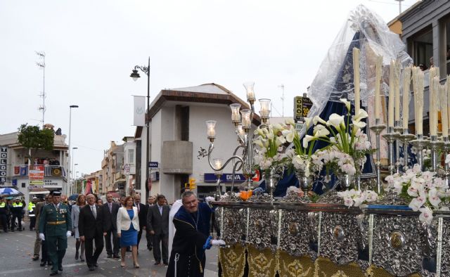 La lluvia no impide la celebración del Encuentro del Domingo de Resurrección en San Pedro del Pinatar - 1, Foto 1