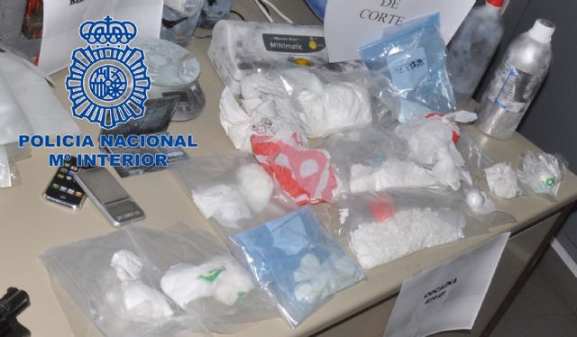 La Policía Nacional desmantela en Santomera un laboratorio casero de manipulación y adulteración de cocaína - 1, Foto 1
