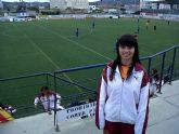 La jugadora Andrea Martnez(Murcia Fminas), con la seleccin nacional sub-16