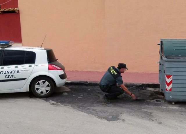 La Guardia Civil detiene a dos personas por quemar mobiliario urbano y causar accidentes de circulación - 1, Foto 1