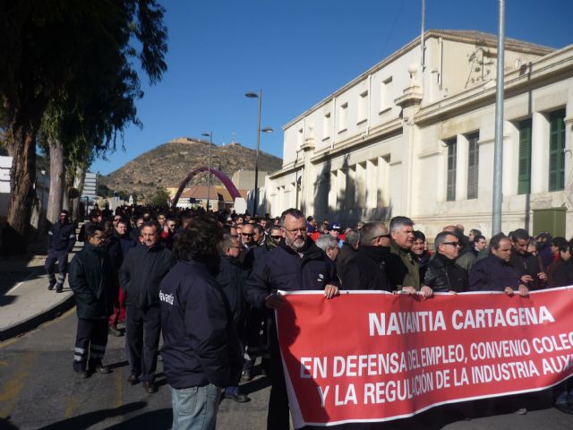 Trabajadores de Navantia movilizados en defensa de la Carga de Trabajo - 1, Foto 1