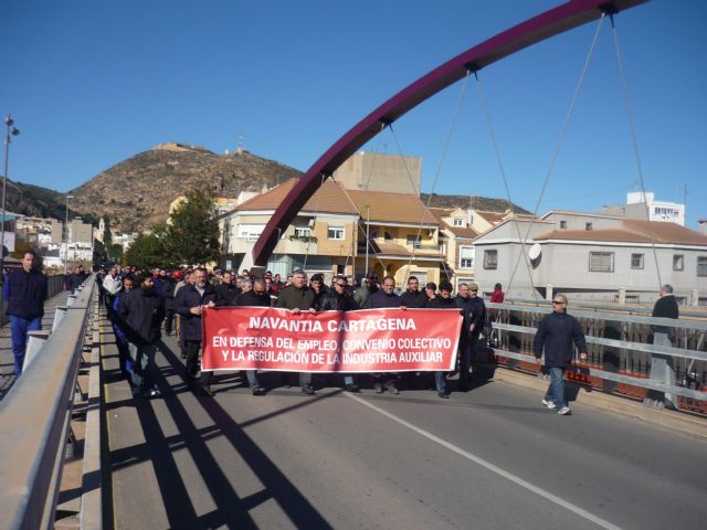 Trabajadores de Navantia movilizados en defensa de la Carga de Trabajo - 2, Foto 2