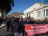 Trabajadores de Navantia movilizados en defensa de la Carga de Trabajo