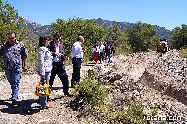 Entra en su última fase la ejecución de las obras del depósito de La Sierra, Foto 1
