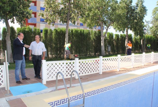 Adecuación de la piscina y zonas exteriores del Parador de Turismo para prestar servicios municipales durante los meses de verano - 1, Foto 1