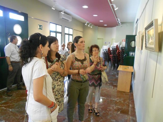 El Centro de la Mujer de Santo Ángel clausura su exposición de pintura ´Un paseo por el jardín´ - 2, Foto 2