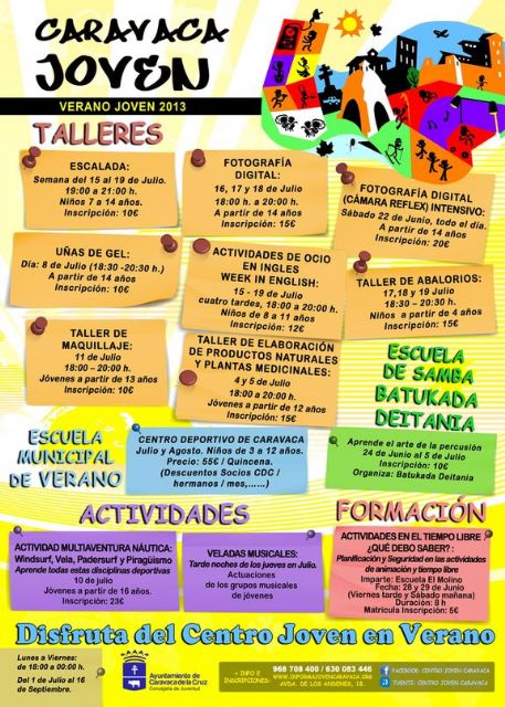 La Concejalía de Juventud programa una decena de actividades y talleres para el verano - 2, Foto 2