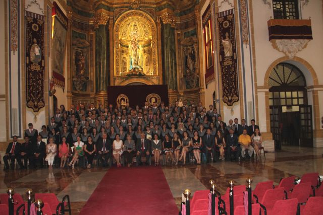 La directora general de Asistencia Sanitaria del Servicio Murciano de Salud, Magina Blázquez, ha amadrinado a los alumnos - 1, Foto 1