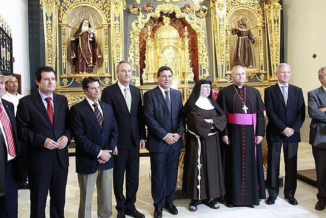 El agua solidaria de los regantes del Trasvase Tajo-Segura llega al monasterio de Las Clarisas de Lorca para su recuperación - 2, Foto 2