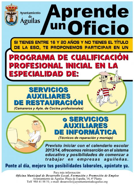 Previstos dos nuevos Programas de Cualificación Profesional Inicial - 1, Foto 1