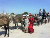 El X encuentro de carruajes Villa de San Pedro reúne a aficionados del enganche de toda la Región