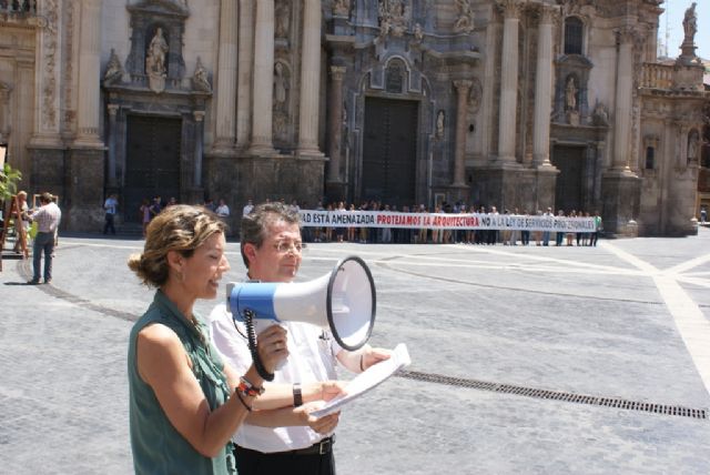 Los arquitectos de la Región se concentran en defensa de la profesión - 4, Foto 4