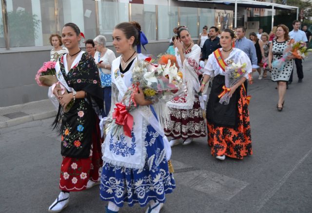 Lo Pagán honra a la Virgen del Carmen con una ofrenda de flores y frutos - 2, Foto 2