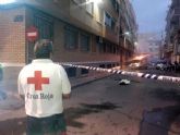Intenso fin de semana de trabajo para los miembros de Cruz Roja Española en guilas