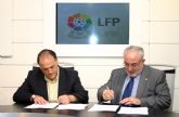 Los presidentes de la UCAM y la LFP firman un convenio de colaboracin en materia de formacin