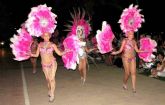 El Carnaval de Verano volvi a llenar de fiesta y fantasa el paseo martimo de Santiago de la Ribera