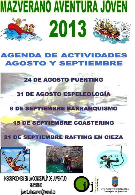 Nuevas actividades para los jóvenes durante agosto y septiembre - 2, Foto 2