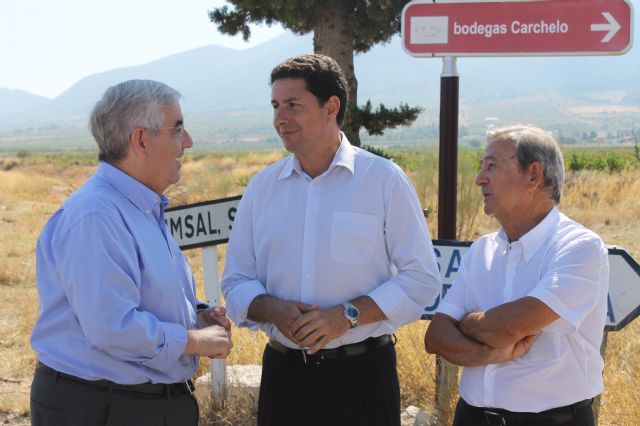 El consejero de Obras Públicas presenta en Jumilla el contrato para la conservación de carreteras del altiplano - 1, Foto 1