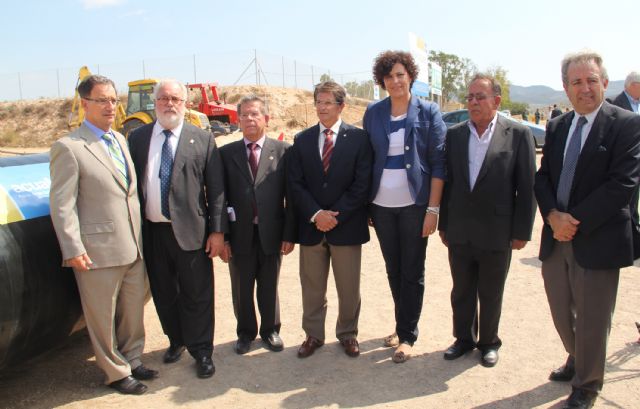Comienzan las obras de las nuevas infraestructuras de regadío para la distribución de agua hasta Puerto Lumbreras y Lorca - 1, Foto 1