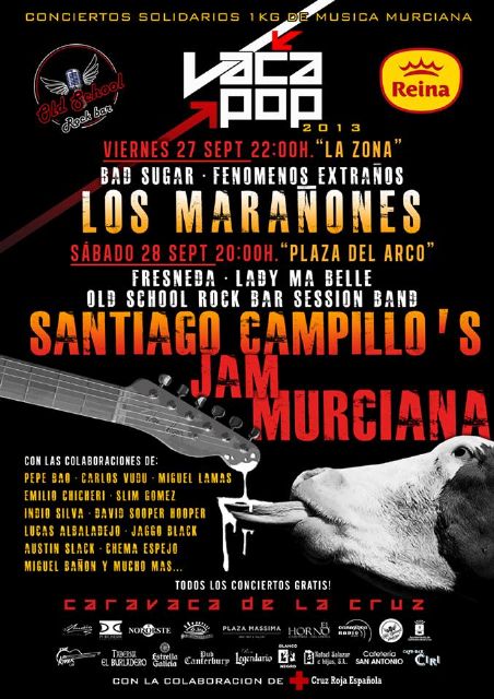 Los Marañones, Fenómenos Extraños y Santiago Campillo, este fin de semana en el festival Vaca Pop - 3, Foto 3