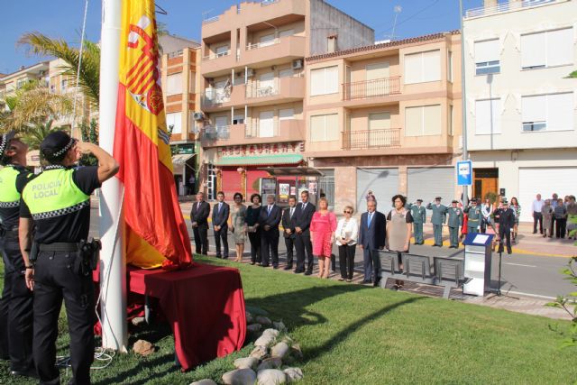 Puerto Lumbreras celebra una Misa en Honor a la Virgen del Pilar y un homenaje a la Bandera - 1, Foto 1